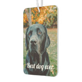 写真と文字カスタムパーソナライズされた カーエアーフレッシュナー (左)