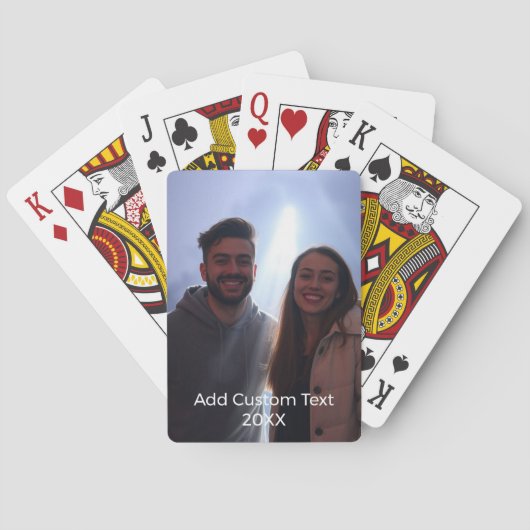 写真と文字2フォトコラージュ トランプ (裏面)