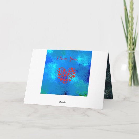 写真と文字 カード (裏面)