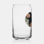 写真と文字 パーソナライズされた ガラス缶 (右)