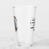 写真と文字 パーソナライズされた タンブラーグラス (左)