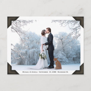 写真と文字  ヴィンテージエレガント写真アルバム ポストカード