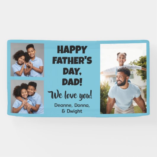 写真と文字 横断幕 (横)