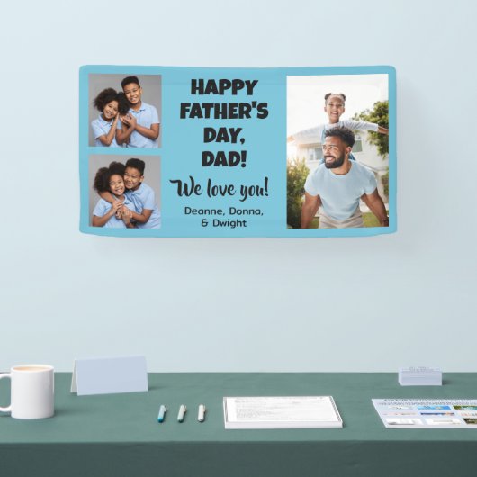 写真と文字 横断幕 (トレードショー)