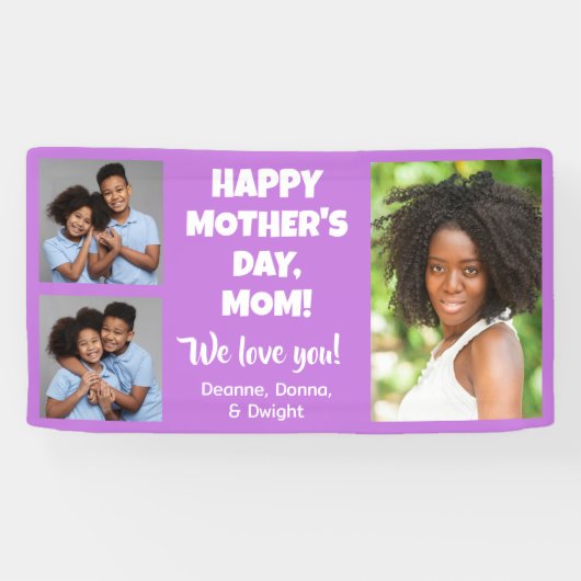 写真と文字 横断幕 (横)