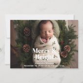 写真と明メリーるい出産の発表 シーズンカード (正面)