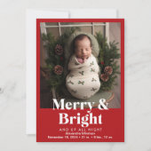 写真と明メリーるい出産の発表 シーズンカード (正面)