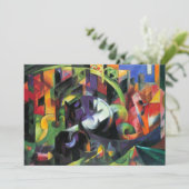 写真と牛byフランツ・マルク、ヴィンテージ・アート (スタンド正面)