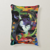 写真と牛byフランツ・マルク、ヴィンテージ・アート アクセントクッション (裏面(縦))