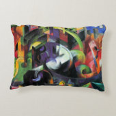 写真と牛byフランツ・マルク、ヴィンテージ・アート アクセントクッション (裏面)