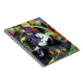 写真と牛byフランツ・マルク、ヴィンテージ・アート ノートブック (右側)