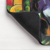 写真と牛byフランツ・マルク、ヴィンテージ・アート マウスパッド (コーナー)