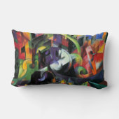 写真と牛byフランツ・マルク、ヴィンテージ・アート ランバークッション (裏面)