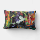 写真と牛byフランツ・マルク、ヴィンテージ・アート ランバークッション (正面)