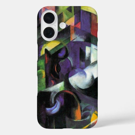 写真と牛byフランツ・マルク、ヴィンテージ・アート Case-Mate iPhoneケース (裏面)