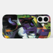 写真と牛byフランツ・マルク、ヴィンテージ・アート Case-Mate iPhoneケース (裏面 (横))