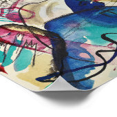 写真と白縁ど | Kandinsky ポスター (角)