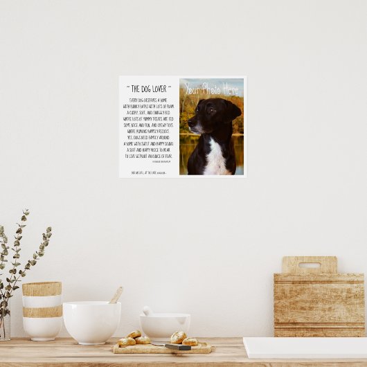 写真と詩 ポスター (キッチン)