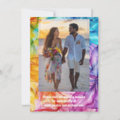 写真とEthereal開花 セーブザデート (裏面)