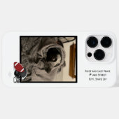 写真とID付き携帯電話ケースHAMbWG Case-Mate iPhoneケース (裏面 (横))