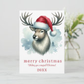 写真なしのエレガントな誕生日カード リンデブー シーズンカード (スタンド正面)