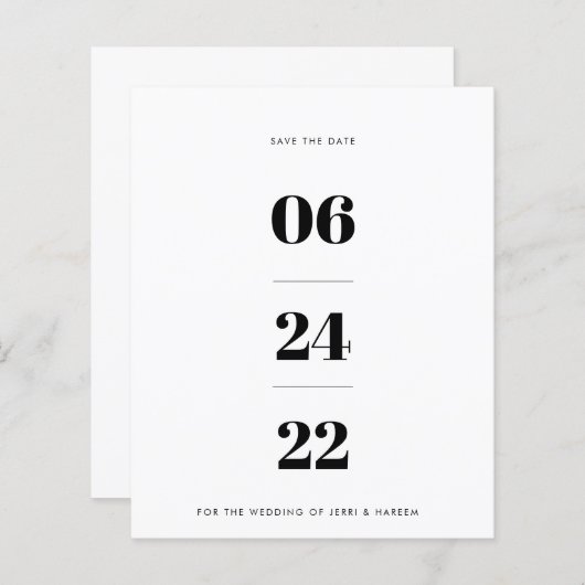 写真なし日付の保存 (正面/裏面)