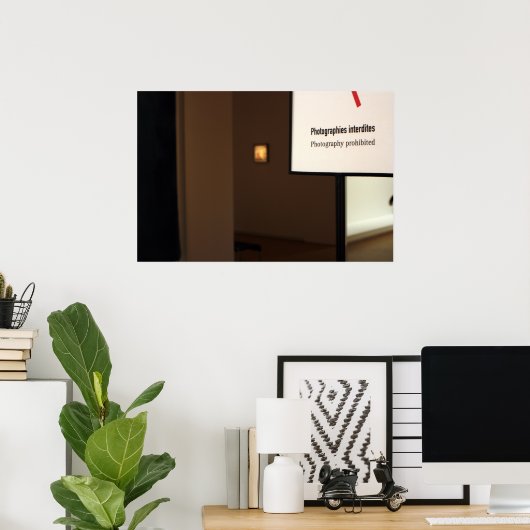 写真なし ポスター (ホームオフィス)