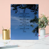 写真にアクリルのサインデザイン アクリルサイン (ウェディング)