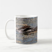 写真にカワウソあります コーヒーマグカップ (左)