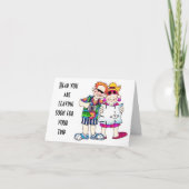 写真に休暇を素晴らし取る カード (正面)