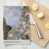 写真に対する反射 キッチンタオル (四つ折り)