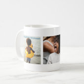 写真のおじ数々のいちゃんのアップロード写真の追加 コーヒーマグカップ (正面左)