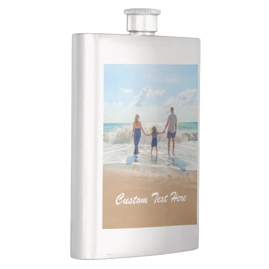 写真のお気に入りのフラスクギフトとカスタム文字 フラスク (右)