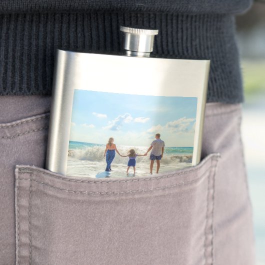 写真のお気に入りのフラスクギフトとカスタム文字 フラスク (インサイチュ)