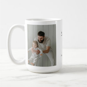 写真のお父さんの子供の名前の贈り物 – コーヒーマグカップ