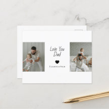 写真のお父さんの子供の名前の贈り物 – 