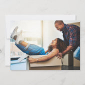 写真のお知らせを移動しています 招待状 (裏面)