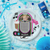 写真のすばらしい50sハッピーバースデーの紙皿 ペーパープレート (パーティー)