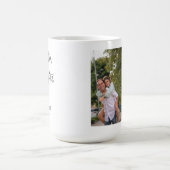 写真のような父のような娘 |家族の写真 コーヒーマグカップ (中央)