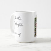 写真のような父のような娘 |家族の写真 コーヒーマグカップ (正面左)