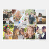 写真のアップカスタマイズロード ラッピングペーパーシート (正面3)