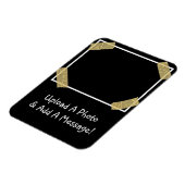 写真のアップロードと個人メッセージのカスタム追加 マグネット (左側)