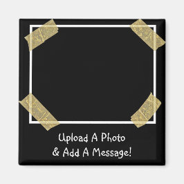 写真のアップロードと個人メッセージのカスタム追加 マグネット