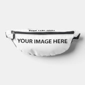 写真のアップロードと追加文字-シンプル写真 ファニーパック (レイダウン)