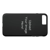 写真のアップロードのiPhone 7のプラスの場合(-仲間) Case-Mate iPhoneケース (裏面(横))