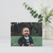 写真のアップロードカスタムパーソナライズされた ポストカード (スタンド正面)