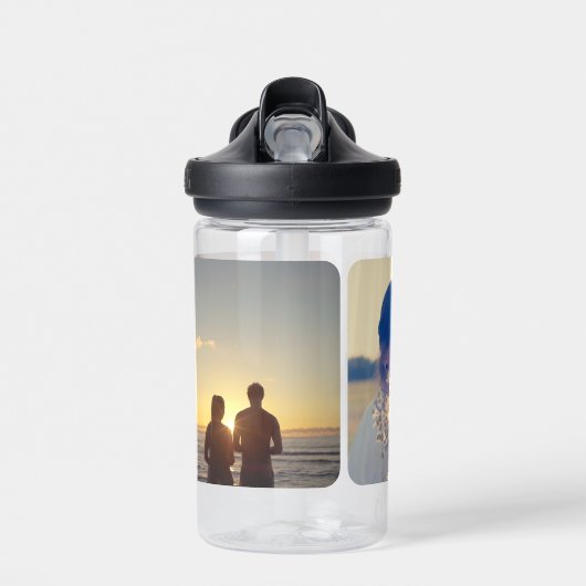 写真のアップロード ウォーターボトル (正面)