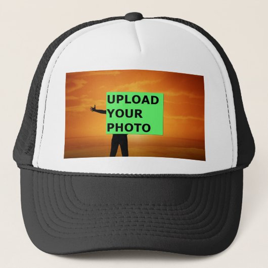 写真のアップロード キャップ (正面)