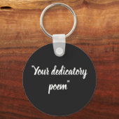 写真のアップロード キーホルダー (裏面)