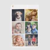 写真のアップロード ゴルフタオル (正面)